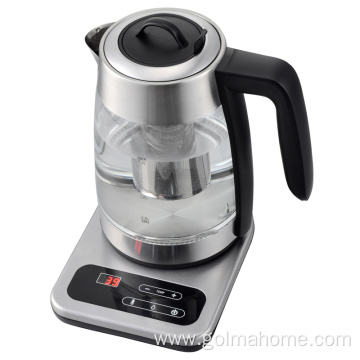 smart electric kettle temperature water cooker glass kettle